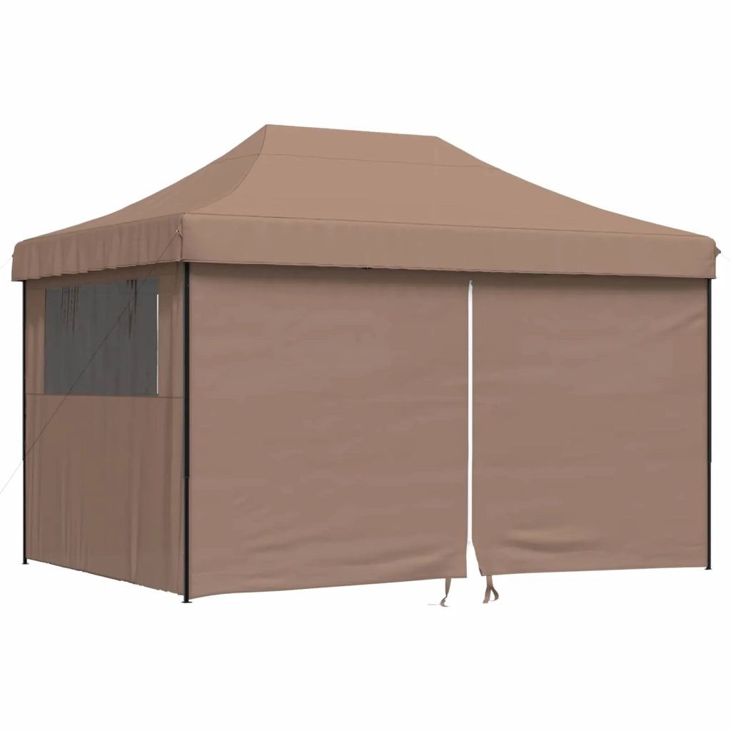 Tenda Party Marrone 279 x 410 x 315 cm Tessuto Oxford 42023603