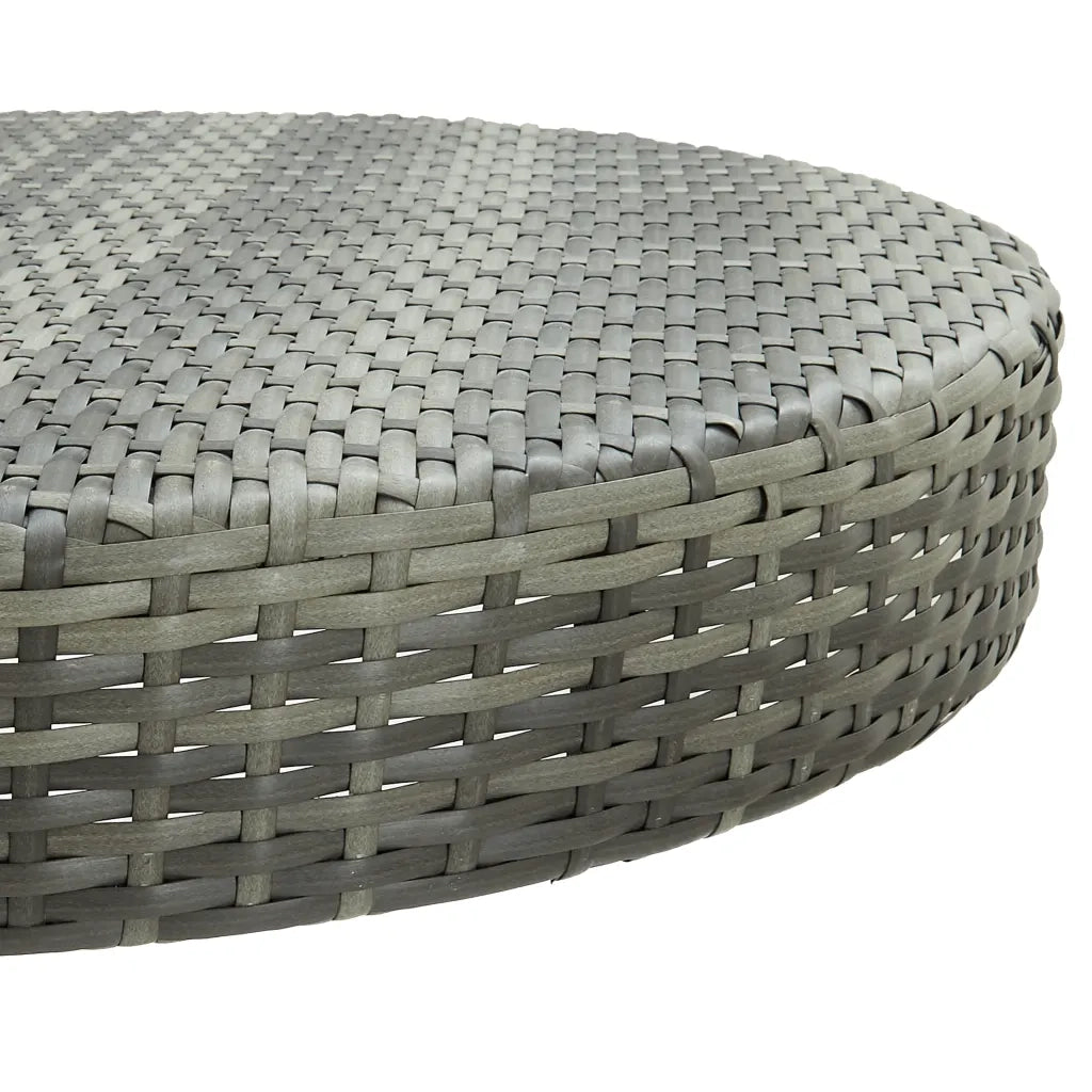 Set da Bar da Giardino 5 pz con Cuscini in Polyrattan Grigio cod mxl 35221