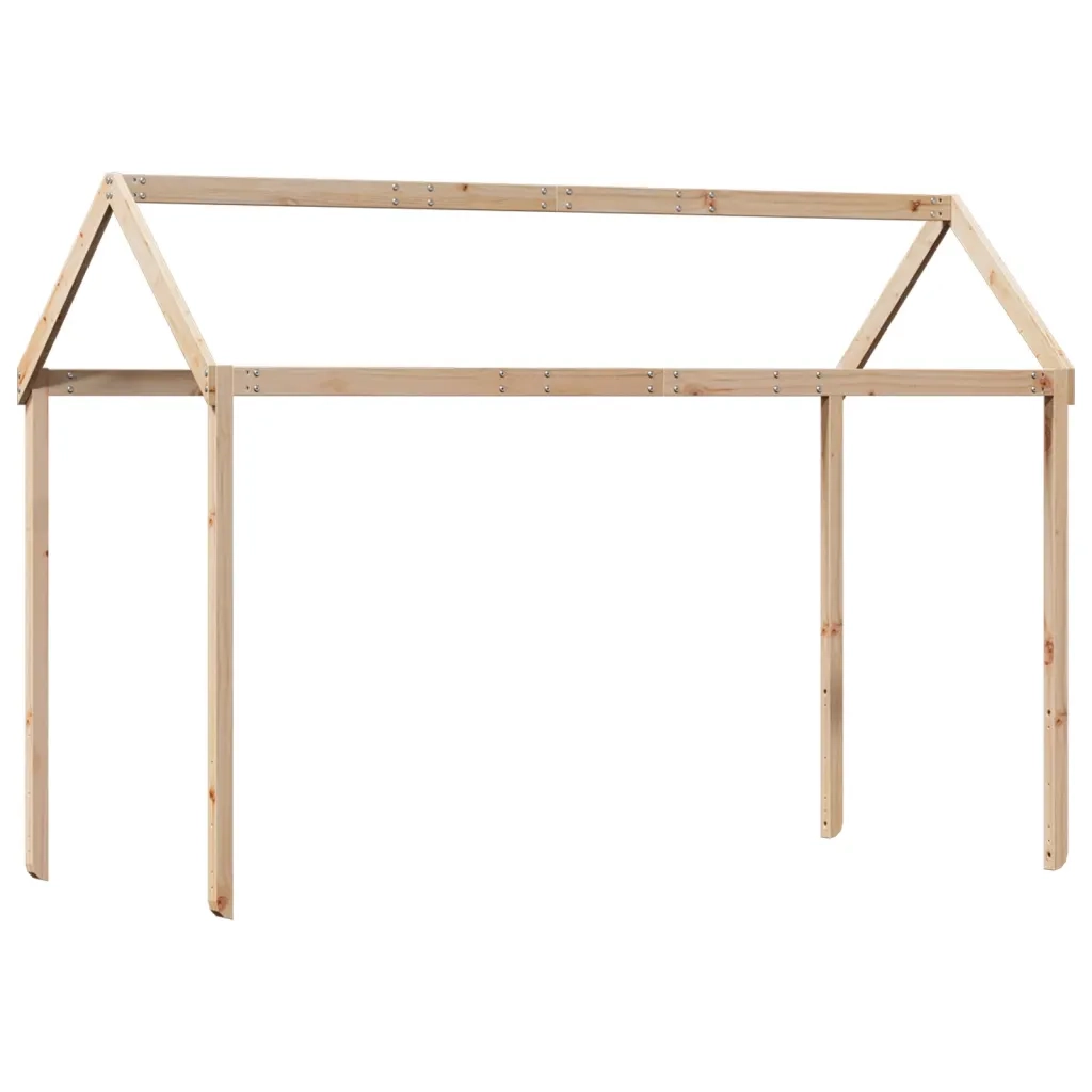 Letto a Castello senza Materasso 90x190 cm Legno di Pino 3282127