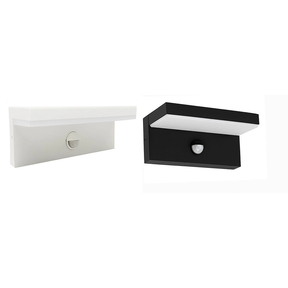 Trade Shop - Applique Per Esterno 10 W Con Sensore Pir Di Movimento Tecnologia Cct Ip54 Ss-esa-013c -
