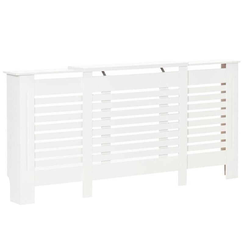 MOBILE COPRITERMOSIFONE REGOLABILE E MENSOLA SUPERIORE 140X19X82,5 CM BIANCO