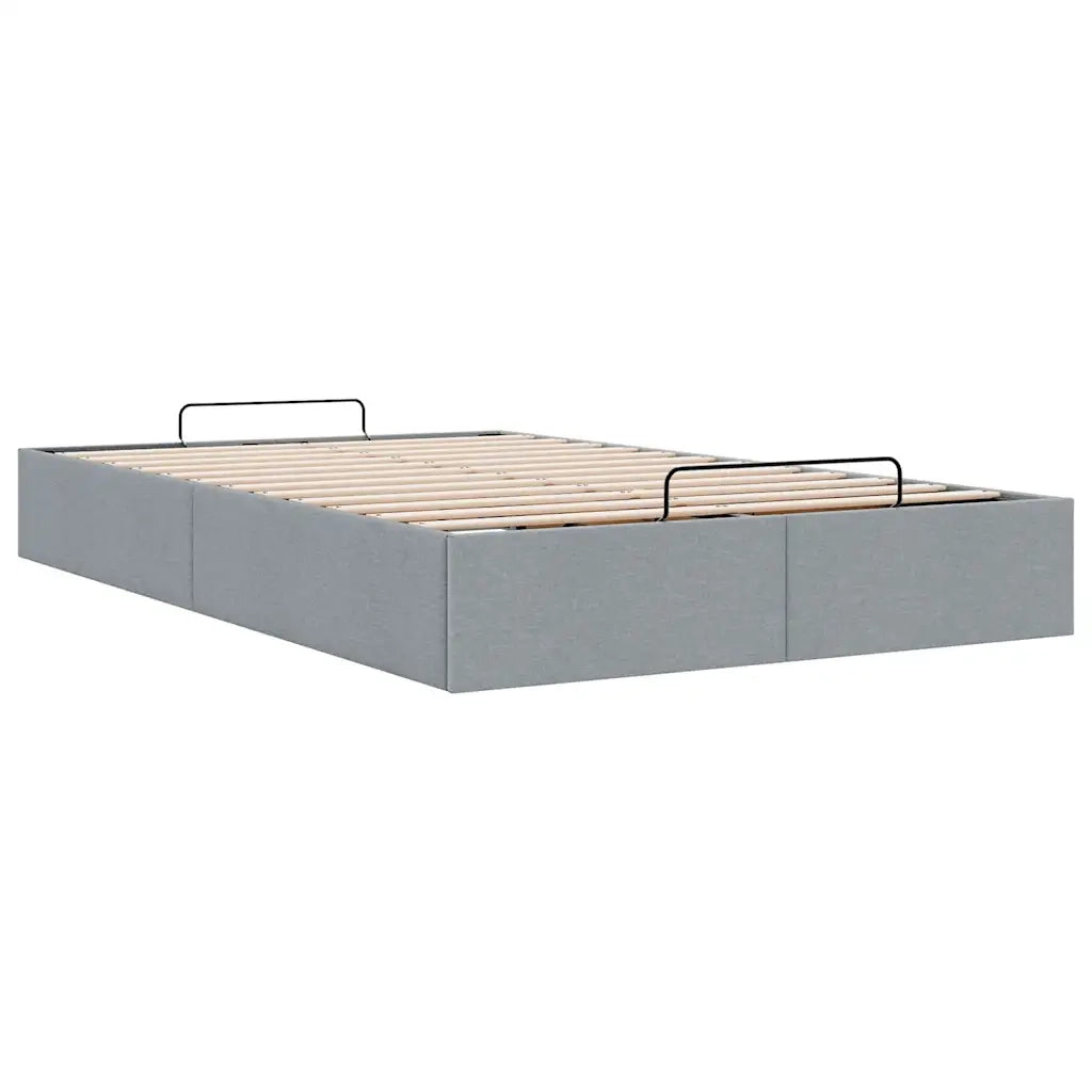 Struttura Letto Pouf senza Materasso 120x200 cm in Tessuto 3310868