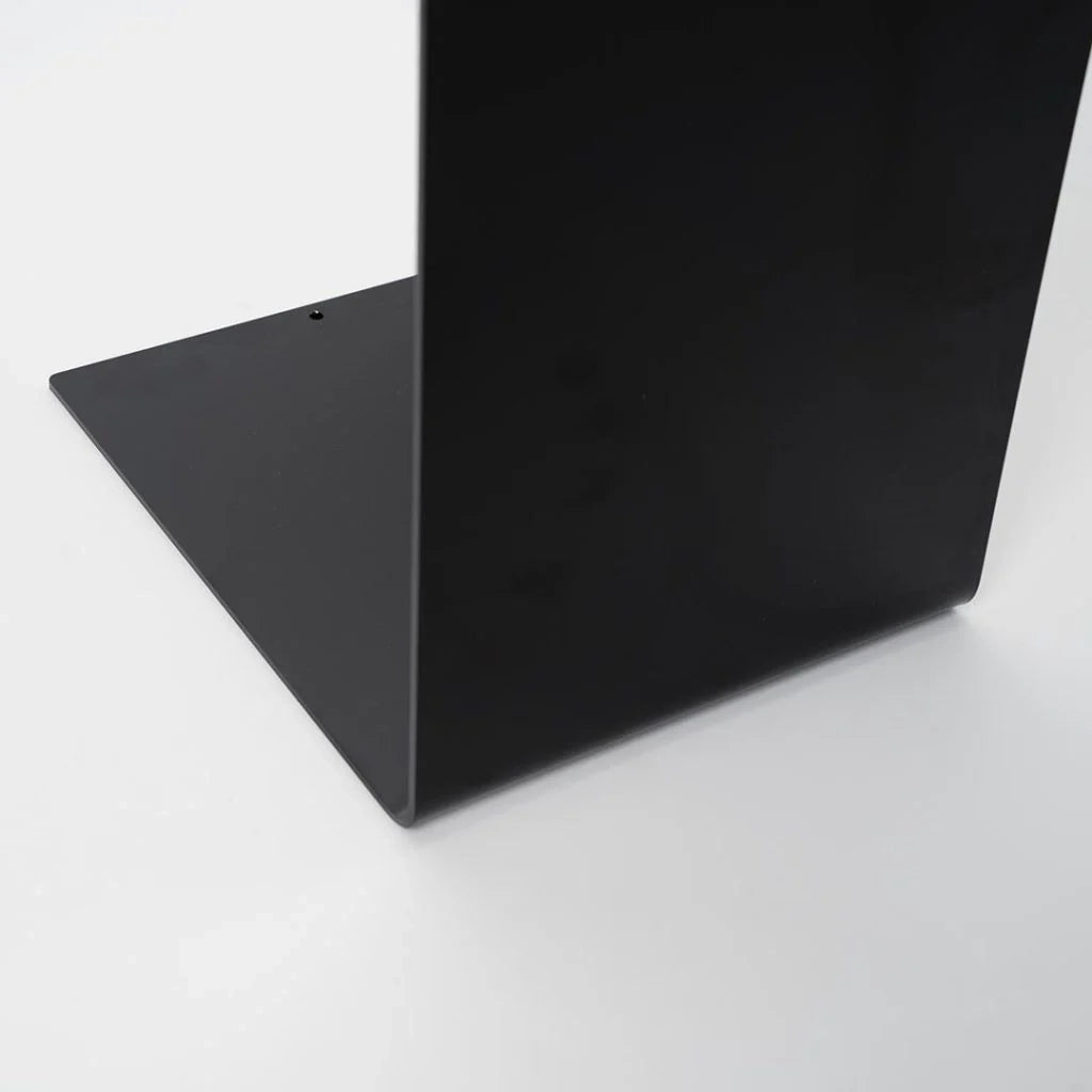 Leggio in metallo verniciato nero - Personalizzato
