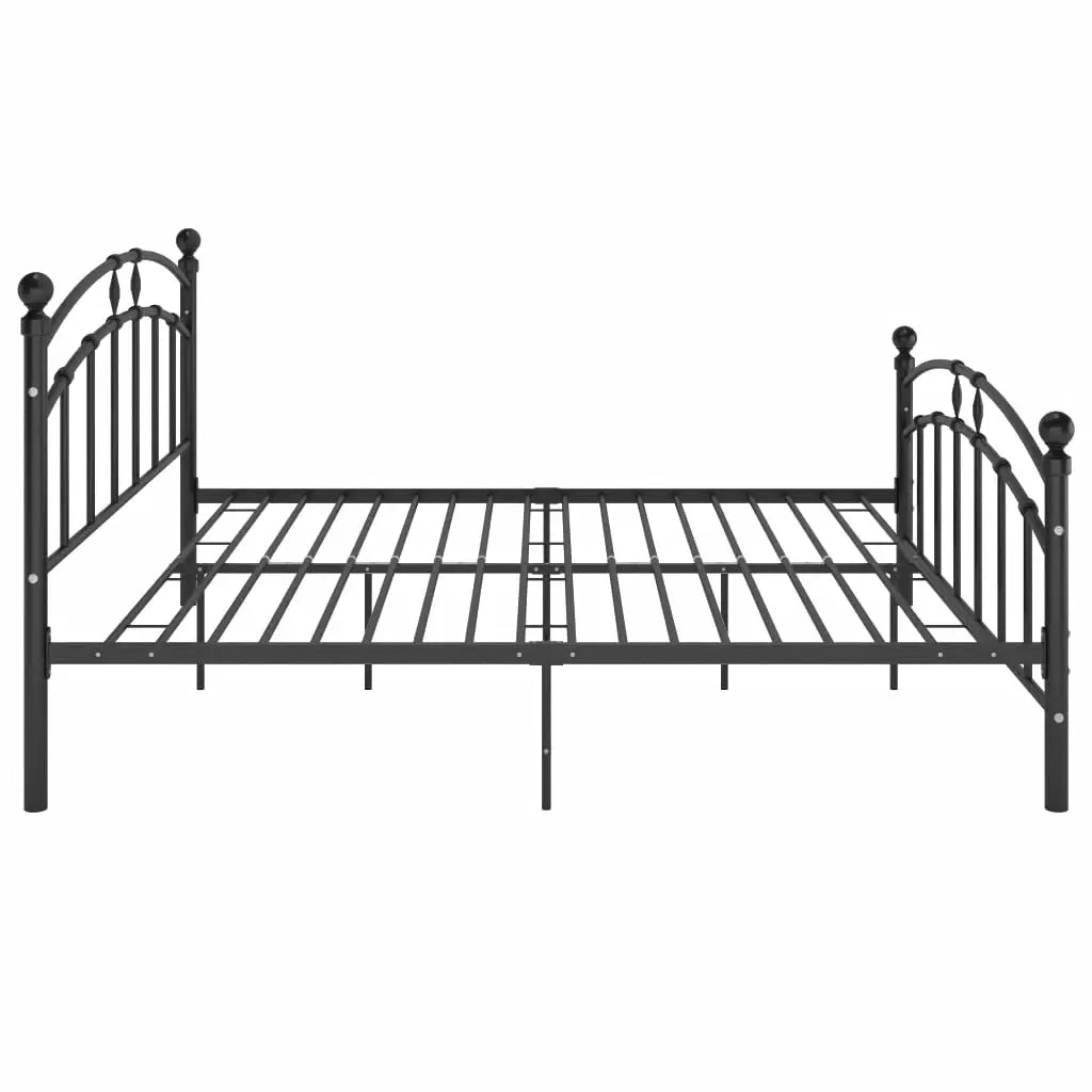 Giroletto Nero in Metallo 160x200 cm 324979