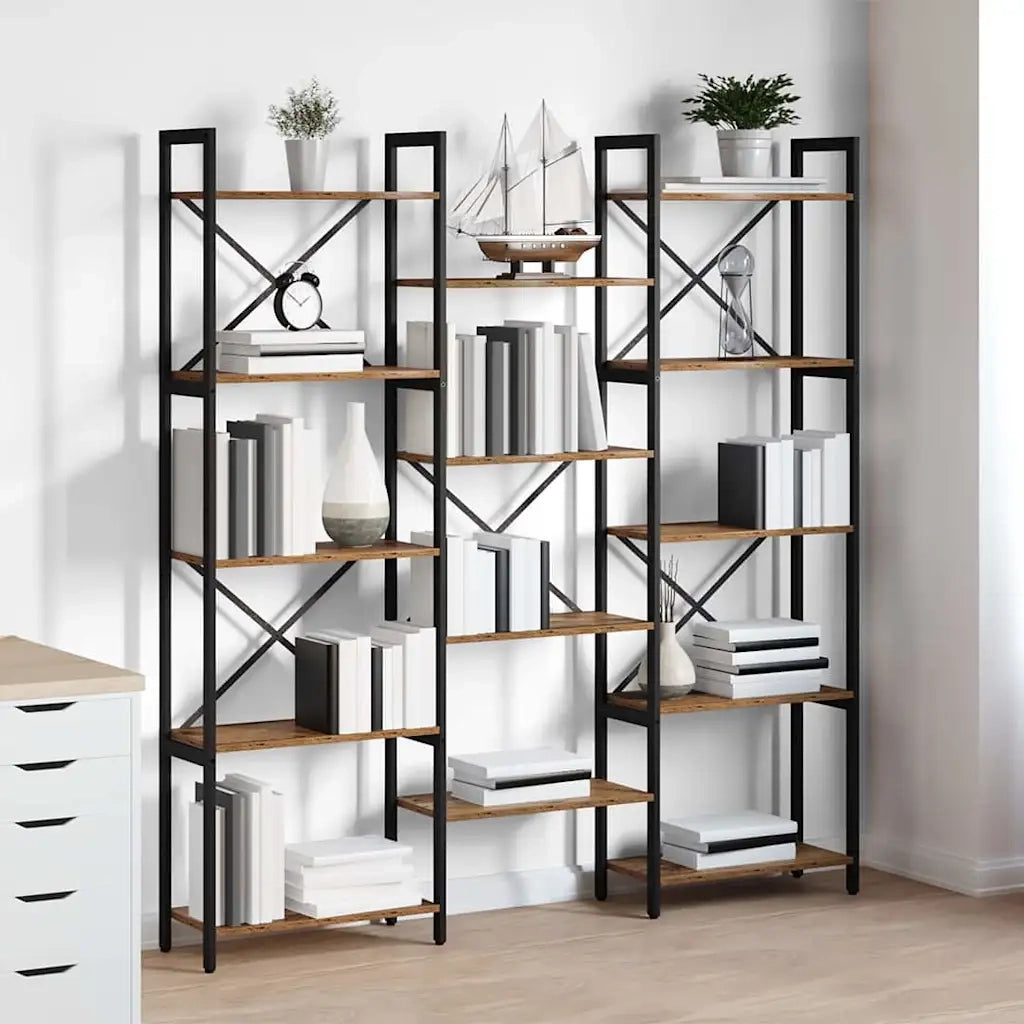 Libreria Legno vecchio 156 x 25 x 167 cm Legno multistrato 868345