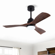 Ventilatore da soffitto bianco moderno 42 pollici con luce e telecomando, bestseller, design elegante, motore DC silenzioso reversibile