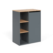 Vicco Mobiletto da bagno Antracite/quercia dorata 68 x 88.2 cm con ripiani aperti