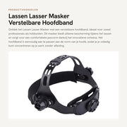 Cintura di protezione per testa - Materiale ABS - Disponibile in spugna morbida - Progettata per durata e comodità - Maschera per protezione testa