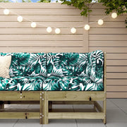 Divano Angolare da Giardino-Sofa da Giardino-Divanetto da esterno in Legno di Pino Impregnato 439511