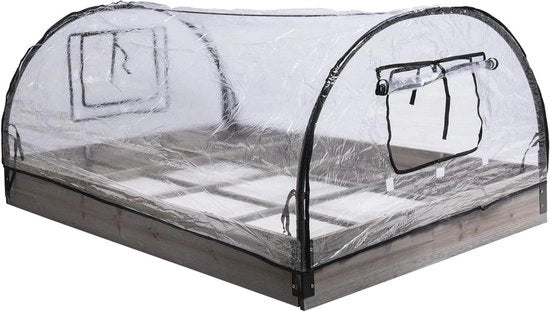 Cassa quadrata per orto e giardino - 120 x 80 x 50 cm