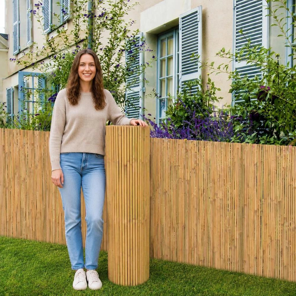 Bamboo Garden Fence 300 X 100 Cm