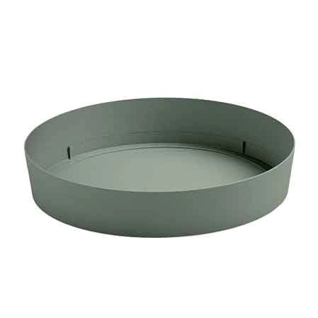 SOTTOVASO 'CINQUETERRE' Ø cm 10x2,2h (vaso Ø 13 cm) - Colore Dolomia