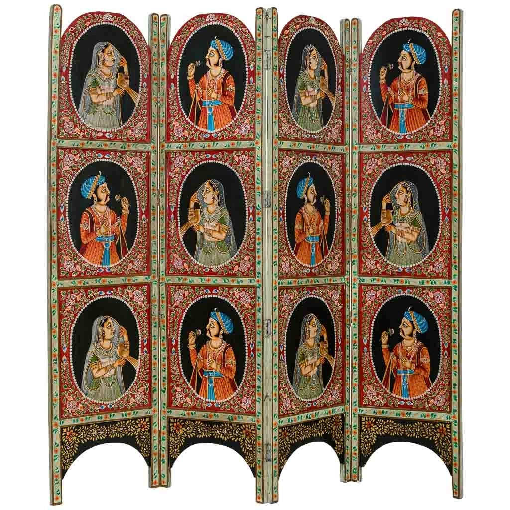Separè in legno multicolore 47x10x183 cm