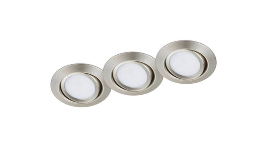 Illuminazione da Incasso da Interno a LED in Metallo Nickel Opaco