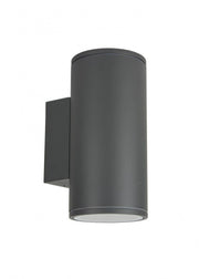 Applique esterna su/giù 2xGU10 grigio scuro IP54 SU-MA