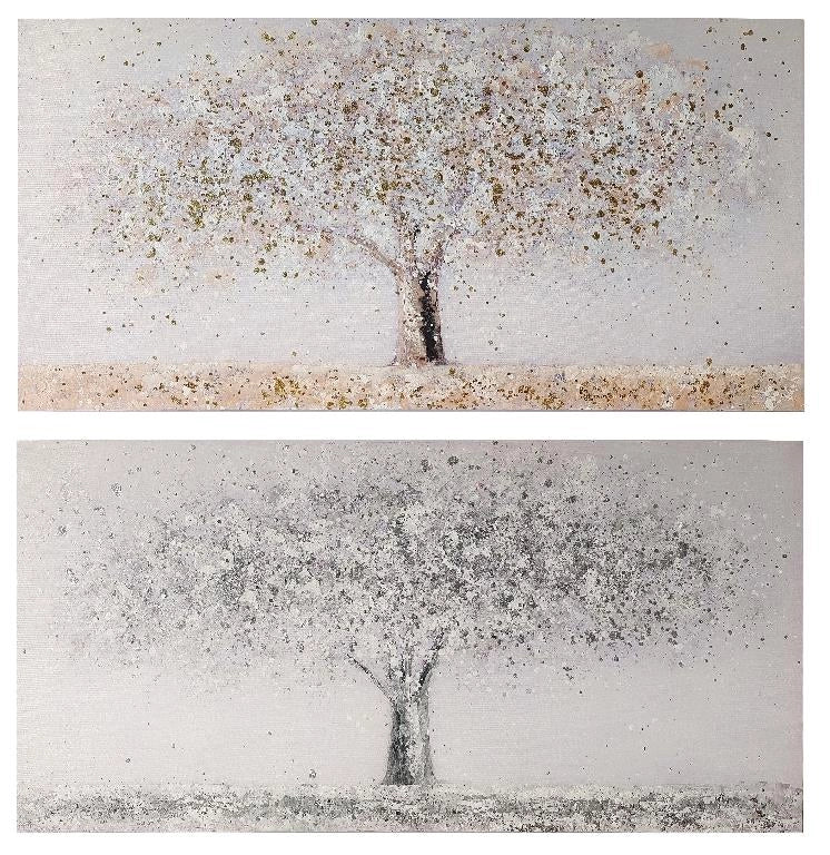 Quadro da Parete Decorativo Oleografia 80 x 40 cm 2 Colori