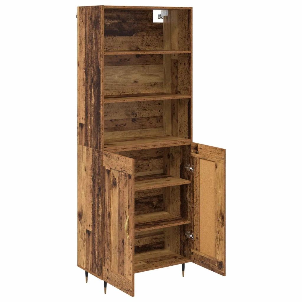 Credenza Legno vecchio 69,5 x 34 x 180 cm Legno multistrato