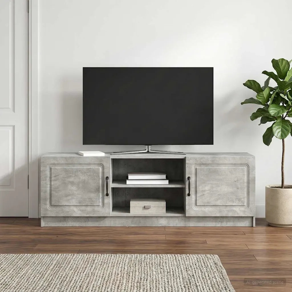 Mobile TV Grigio Cemento 150 x 31 x 47 cm Legno ingegnerizzato 895838