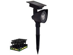 LAMPADA SOLARE LED SIMPLY IN ESPOSITORE- - mm. 300h. - 5 lumen - 16 pezzi DURACELL LIGHTING