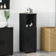 Mobile da Bagno con archiviazione Nero 30 x 35 x 95 cm 883315