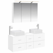 Set di mobili per il bagno 4 pcs Bianco 3406775