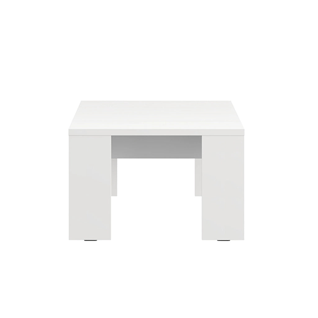 Magre, Tavolino da Salotto Forma Quadrato, 67x67x43h cm Bianco Opaco