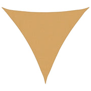 Vela Parasole | Telo Ombra | Vela da ombra 160 g/m2 Triangolare Sabbia 3,6x3,6x3,6 m in HDPE