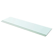 Mensole in Vetro Trasparente 2 pz 100x25 cm cod mxl 32927