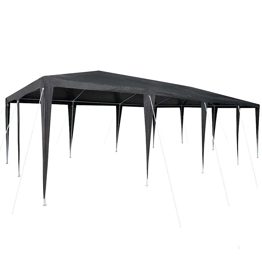 Tenda Party Antracite 800 x 400 x 266 cm Polietilene e Acciaio 42003439