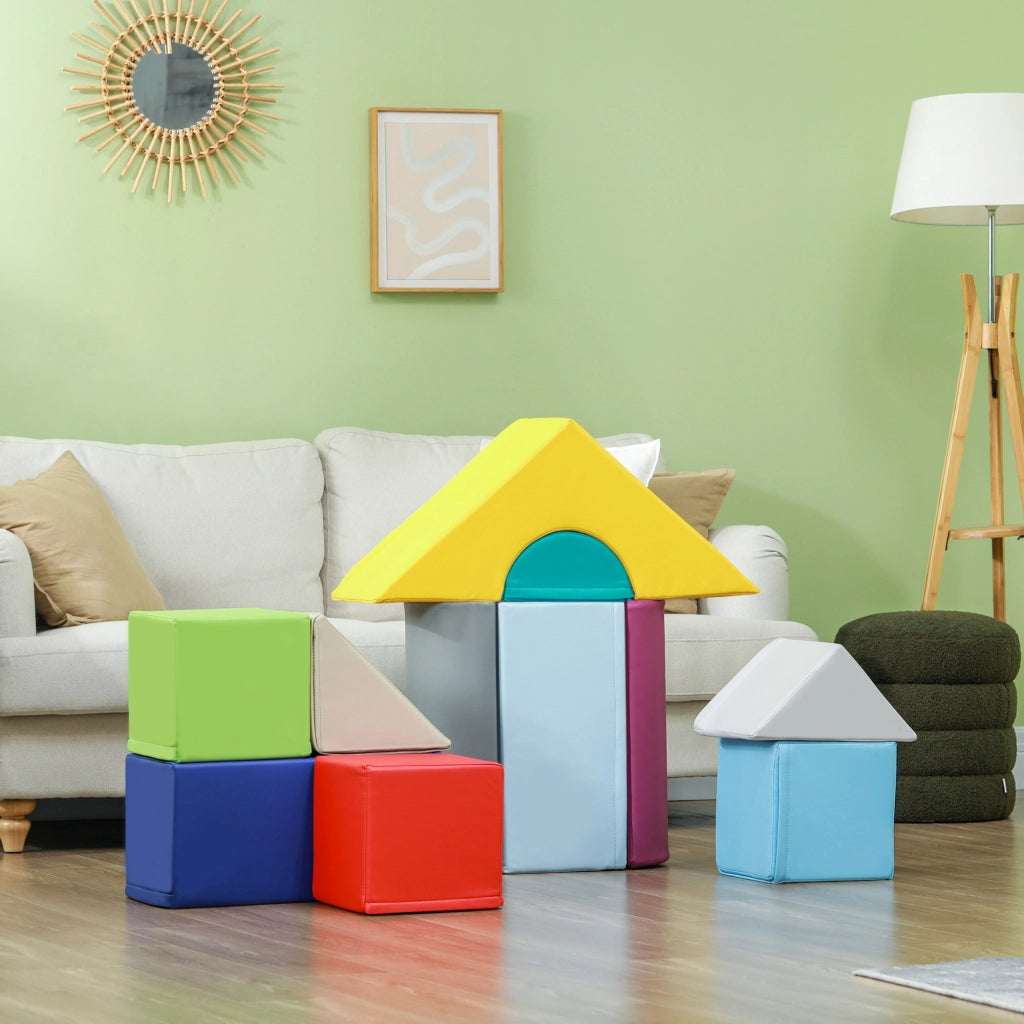 Tappeto motricita' bebe' 11 pezzi in schiuma ¨C zephmum ¨C multicolore