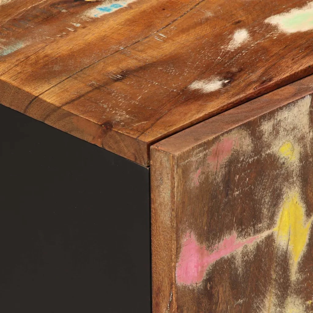 Mobile Lavabo 62x33x58 cm Legno Massello Recupero e Multistrato 351988