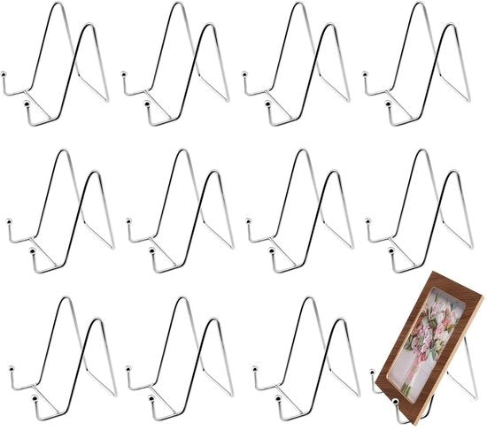 Sostegno per Tavola in Metallo 10 cm - Osservatorio per Pittura - Sedia per Pittura Stabile - Materiale in Acciaio - Angolo Regolabile - Adatto per Arte e Fotografia