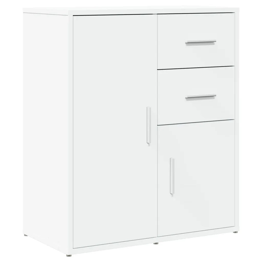 Credenze 2 pz Bianche 60x31x70 cm in Legno Multistrato 3276560