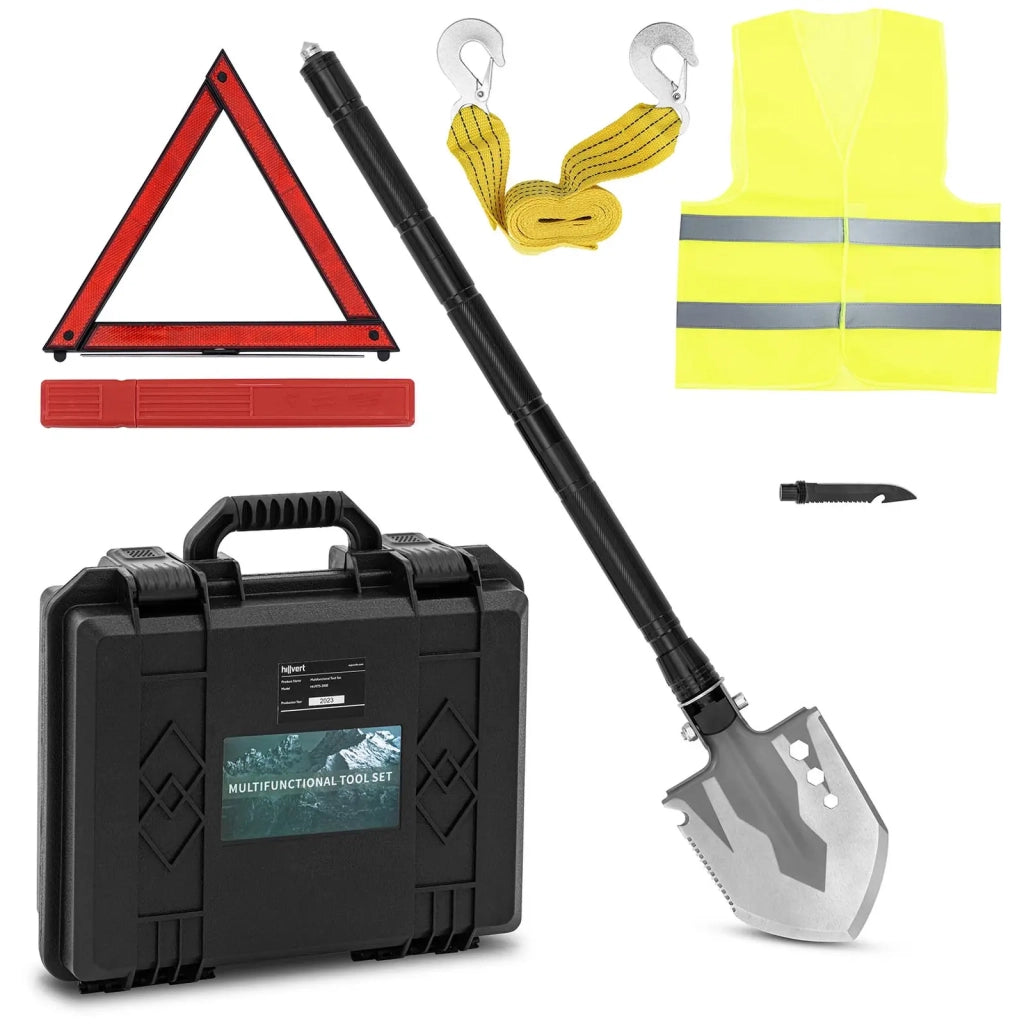 Pala da sopravvivenza a 11 funzioni + cassa in acciaio inossidabile lega di alluminio manganese 3cr13 nero 14_0009479