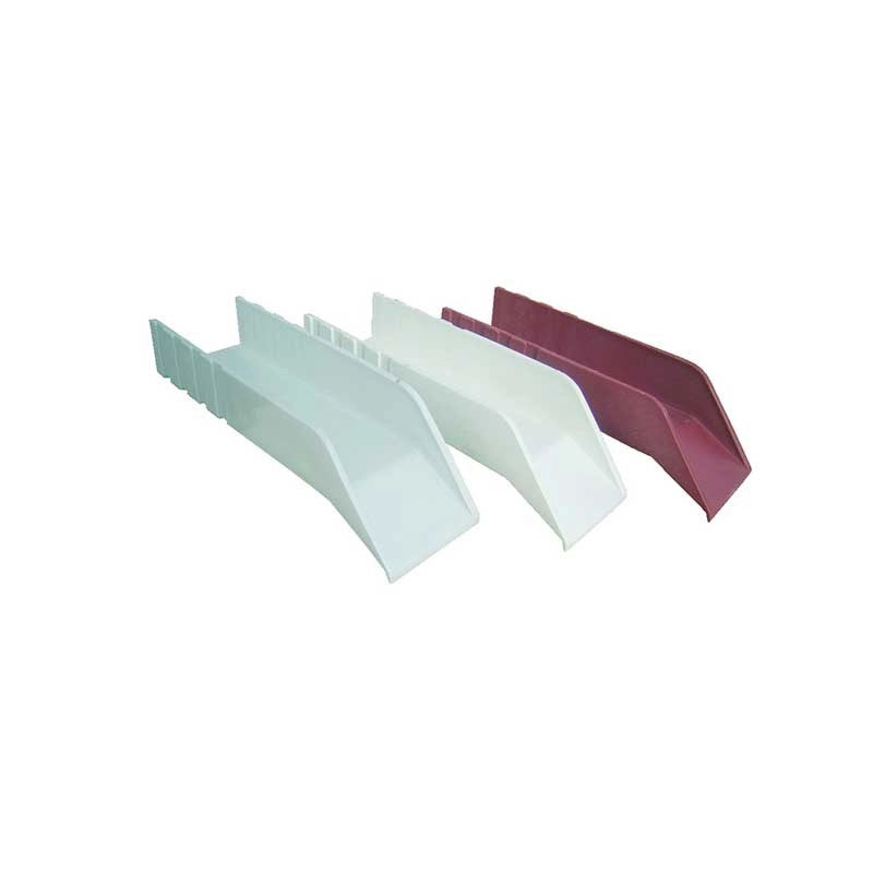 Gocciolatoio in plastica cm 25x6 - leggero : Colore - Grigio