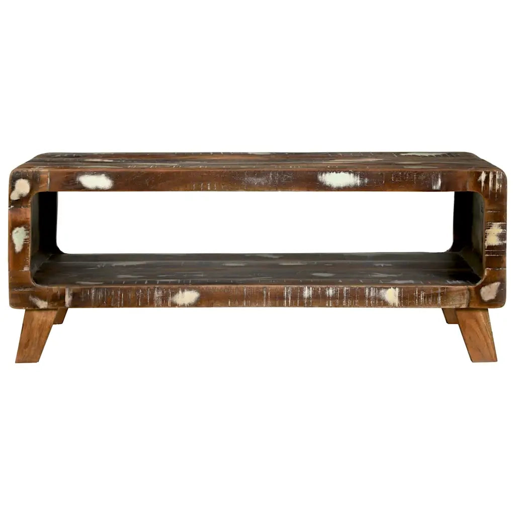Tavolino da salotto 90 x 50 x 35 cm Legno Recuperato Massello 4104530
