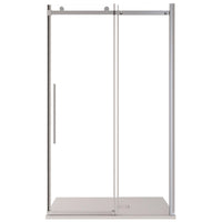 Porta Parete Doccia 100 cm 1 Anta Scorrevole in Cristallo Trasparente 8mm H195 Bonussi Selina