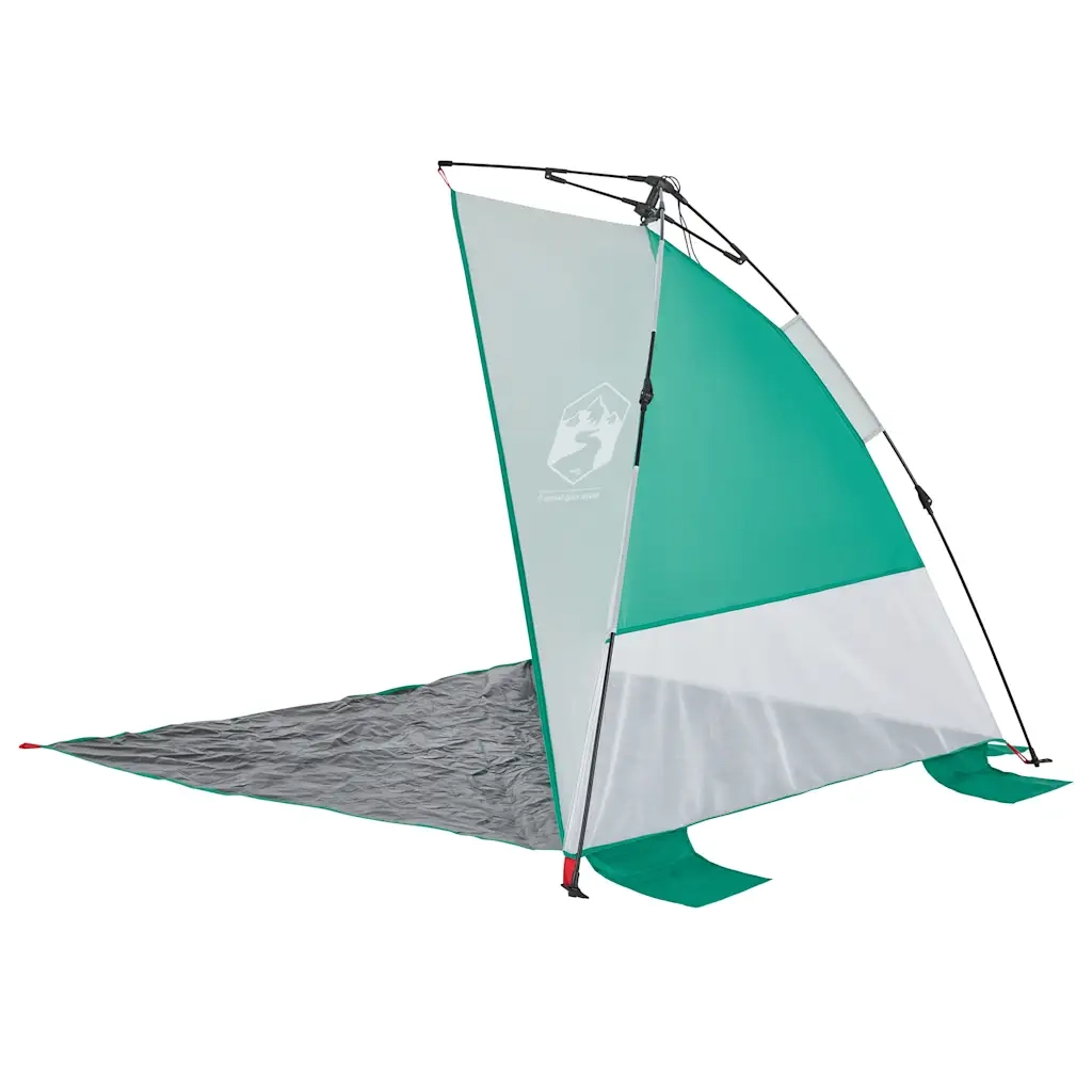 Tenda da Spiaggia-Tenda da campeggio Verde Rilascio Rapido Impermeabile