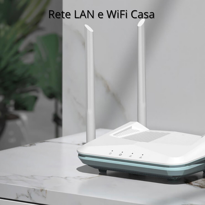 Cavo rete lan cat 5 schermato f/utp metri 50 sezione 24awg 4 coppie twistate