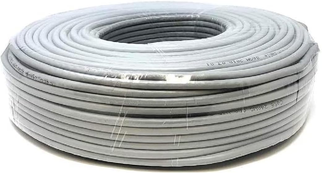 Cavo rete lan cat 5 schermato f/utp metri 50 sezione 24awg 4 coppie twistate