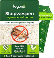 Anticade Misure per Motten - Difesa Duratura contro le Misure in Alimenti - Alternativa ai Dispositivi per la Lotta contro le Misure - 20 Carte