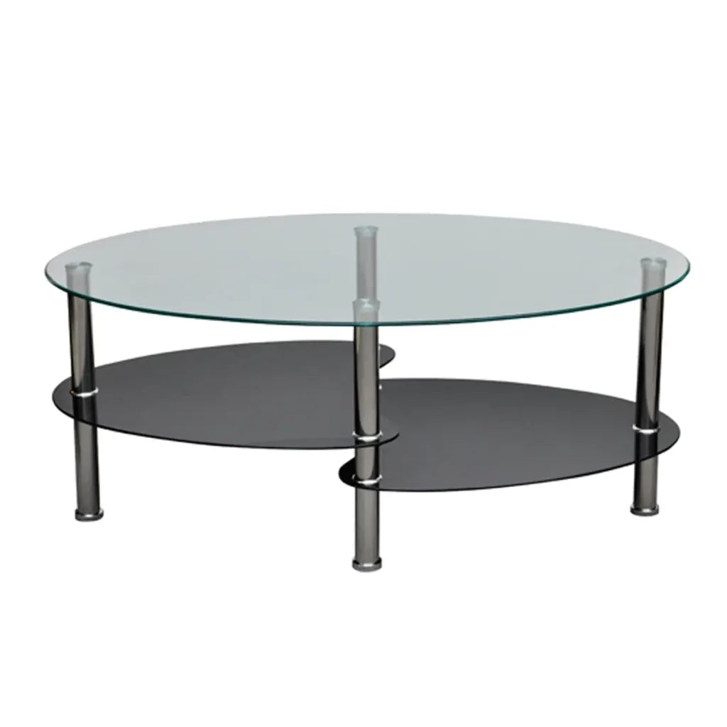 Tavolino da Salotto con Design Esclusivo Nero 240509