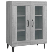 Credenza | Madia | Buffet da pranzo | Armadio da pranzo Grigio Sonoma 69,5x34x90 cm in Legno Multistrato