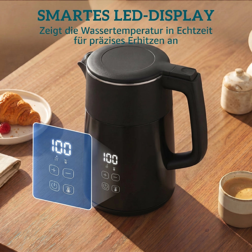 Bollitore Elettrico ¨C zephmum ¨C 1.7L 2200W LED Display