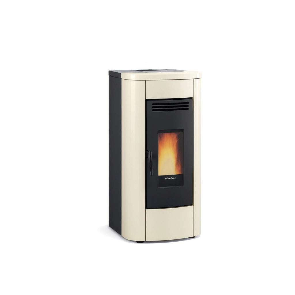 Stufa a Pellet Canalizzata Extraflame Klaudia Plus 5.0 Avorio 8 kW Classe A+
