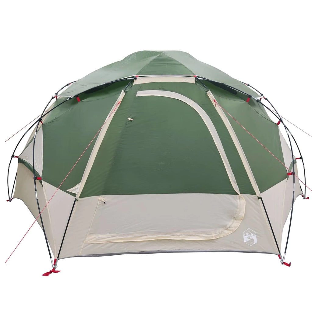 Tenda a cupola con tetto rimovibile-Tenda da campeggio Verde 4 persone