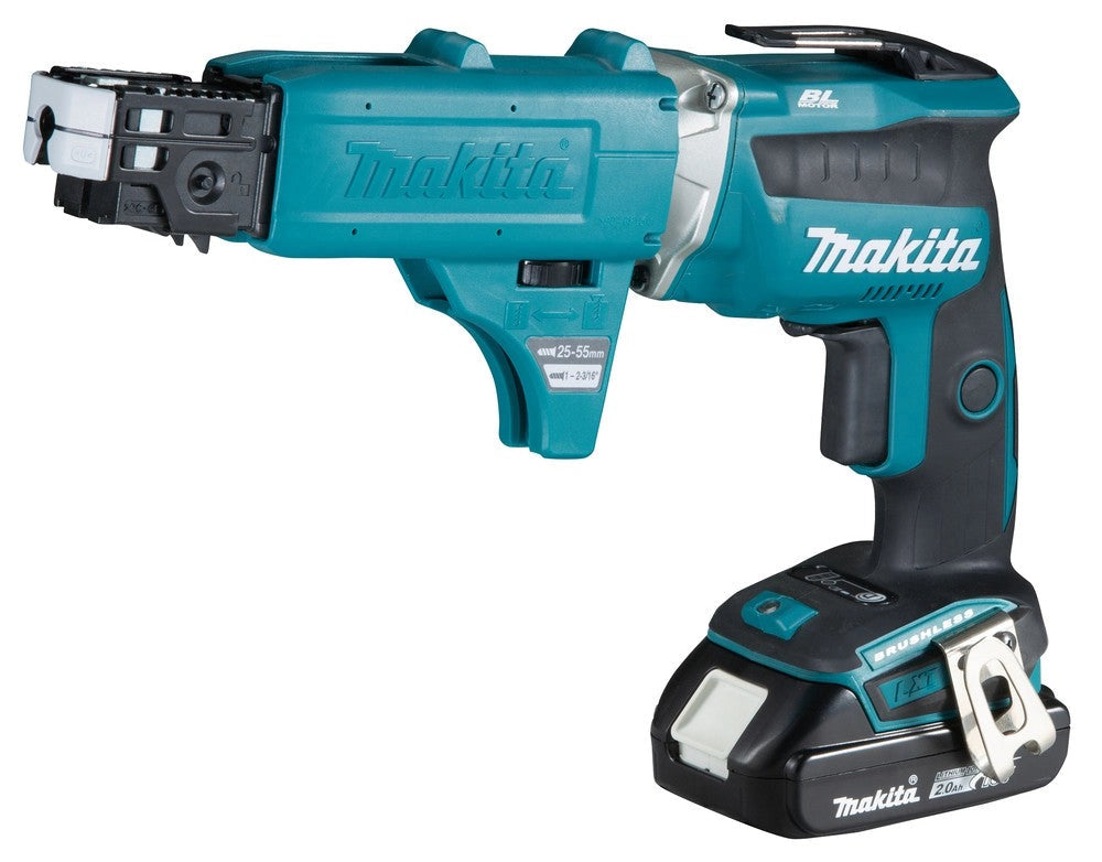 Avvitatore per cartongesso batteria Makita 18V 2 batterie + caricatore DFS452AJX2