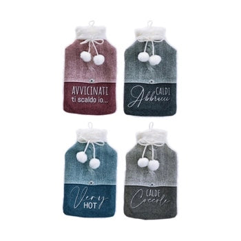 BORSA ACQUA CALDA 2L ROSSA / BLU / GRIGIA