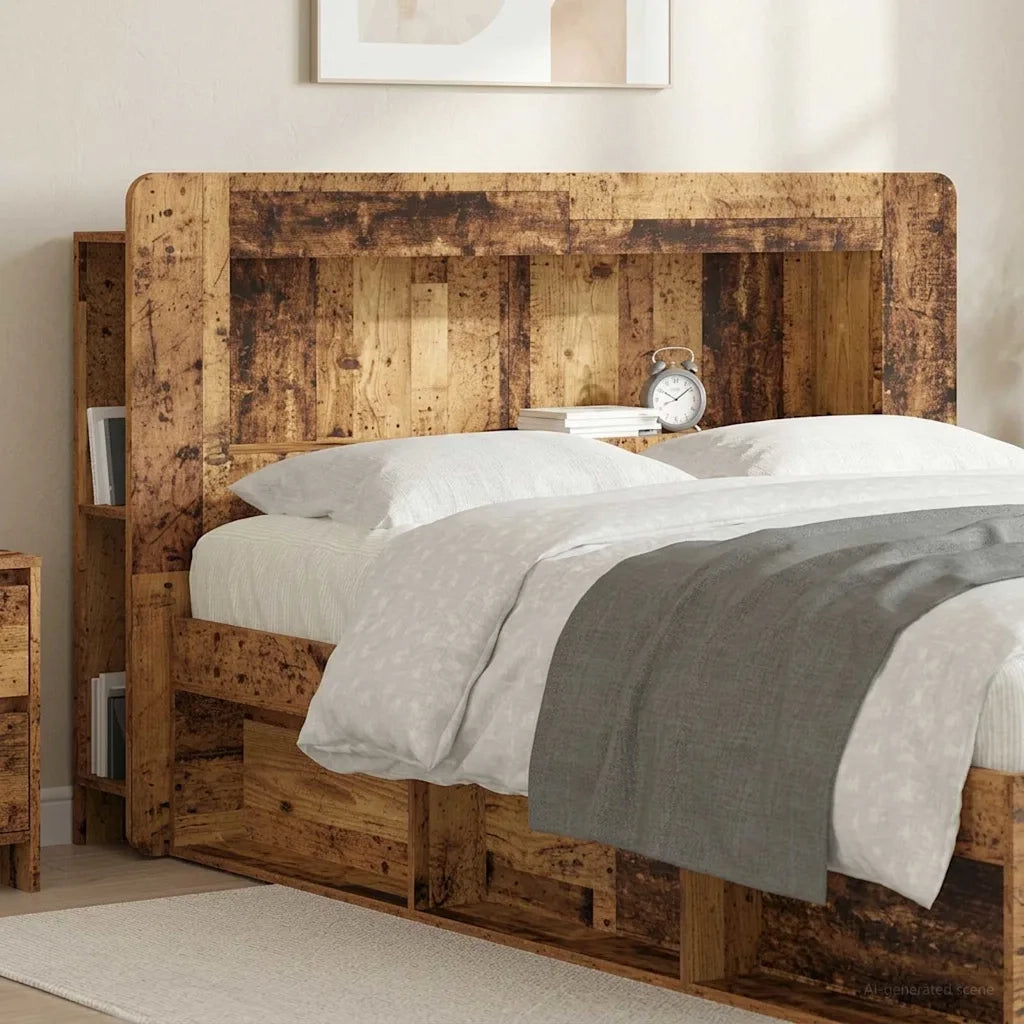 Testata del letto Legno antico Legno ingegnerizzato