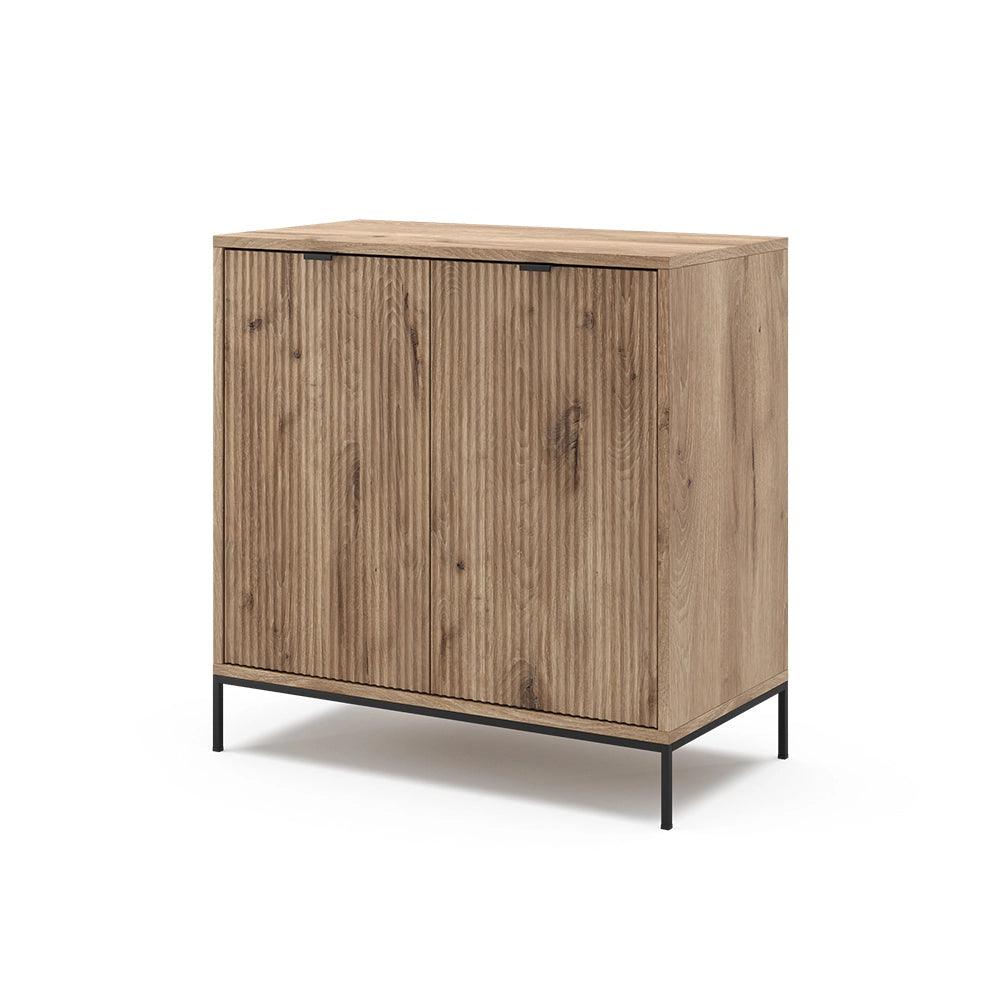 Vicco Cassettiere  Quercia vichinga 42 x 81.2 cm con 2 porte